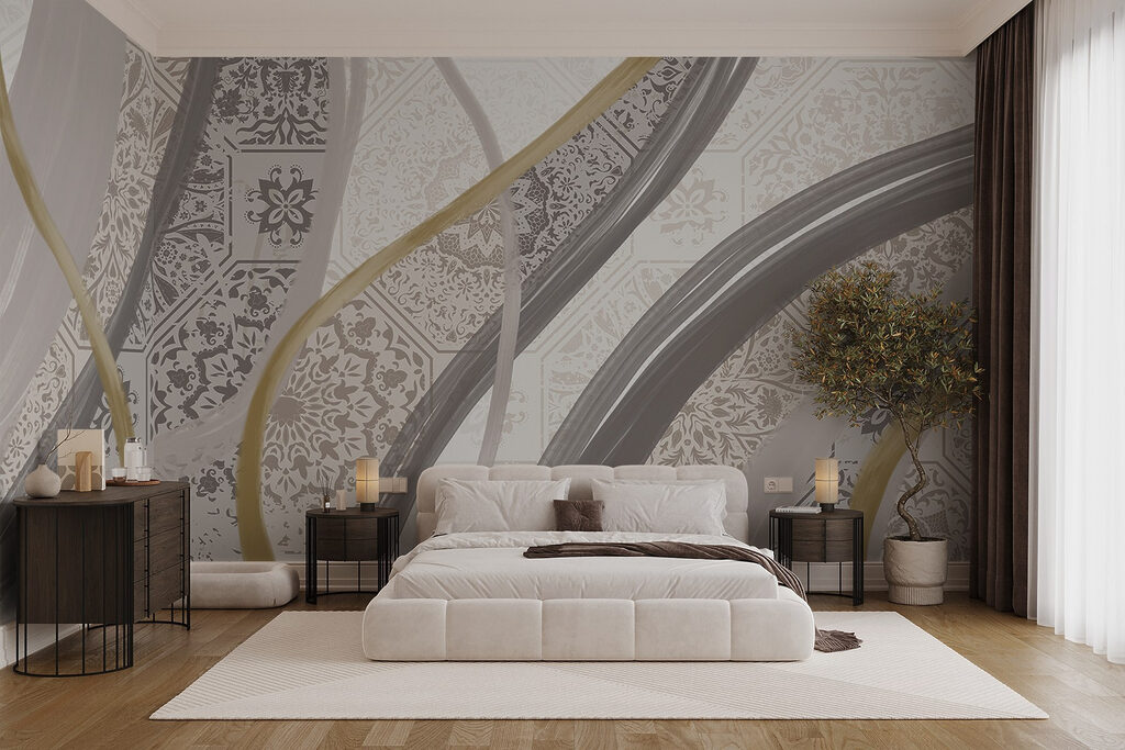 Sierlijke banen met tegelpatronen — interieur 3