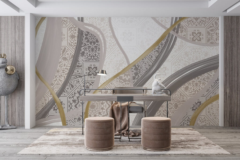 Sierlijke banen met tegelpatronen — interieur 6