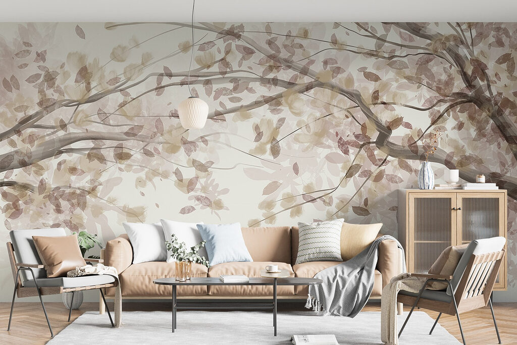 Takken vol kleine blaadjes — interieur 3