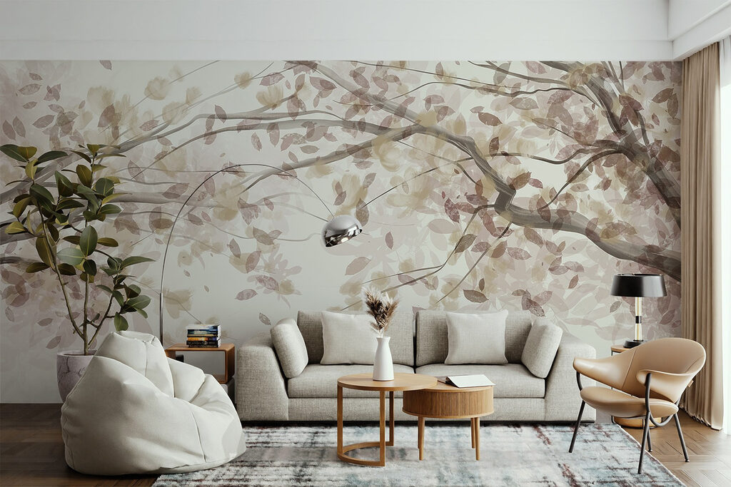 Takken vol kleine blaadjes — interieur 6