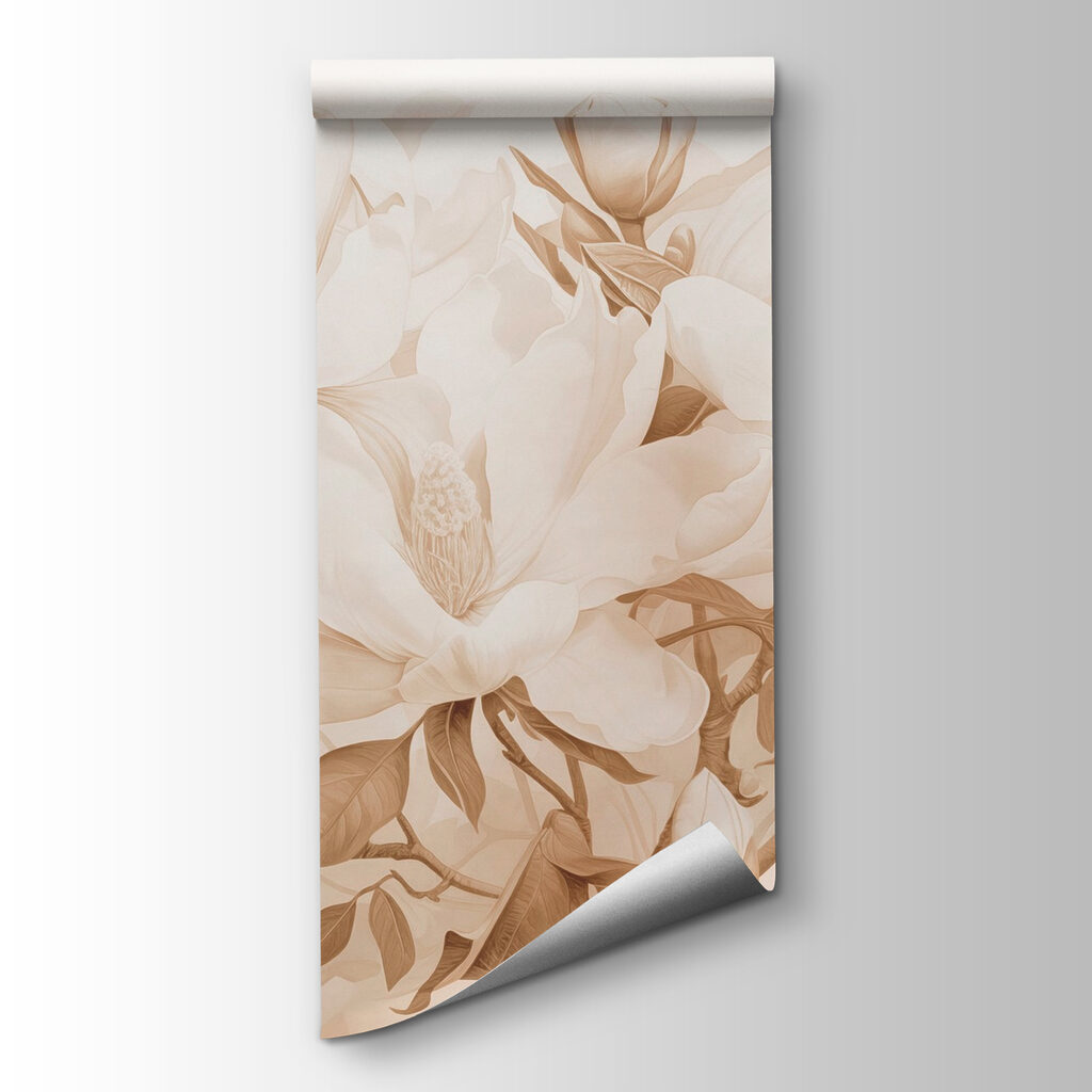 Magnolia in warme sepia — productweergave
