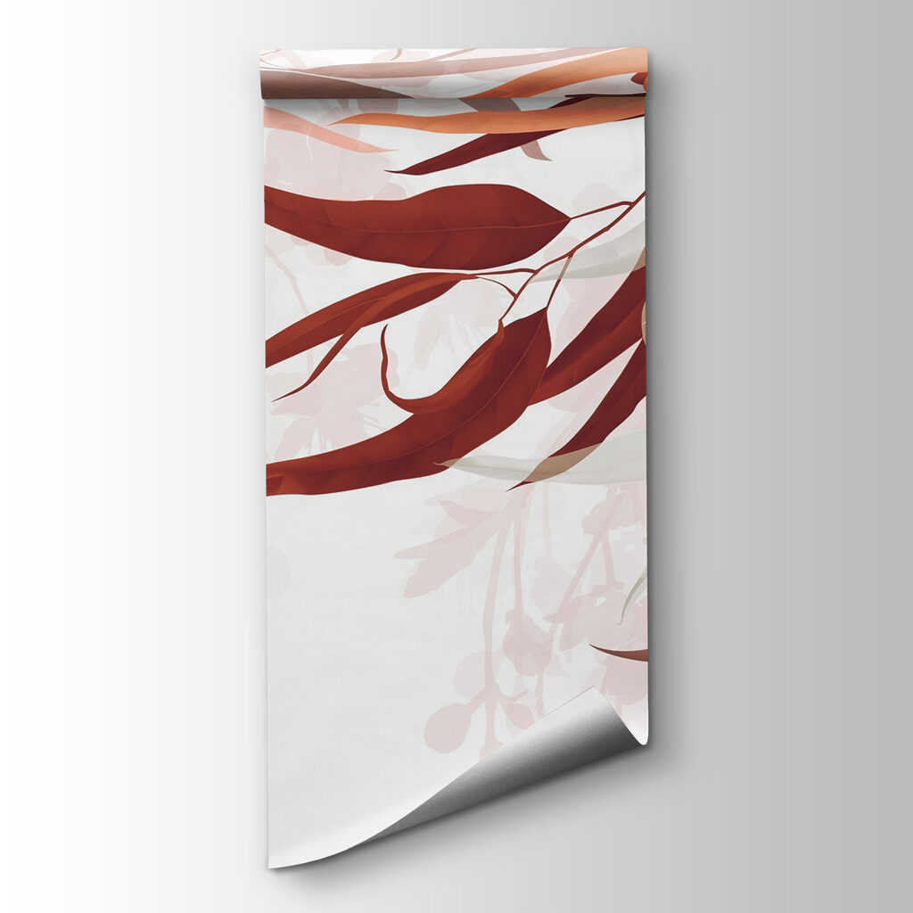 Roze bladeren hangen over — productweergave