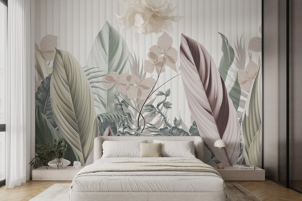 Lichte jungletuin voor strepen — interieur 3