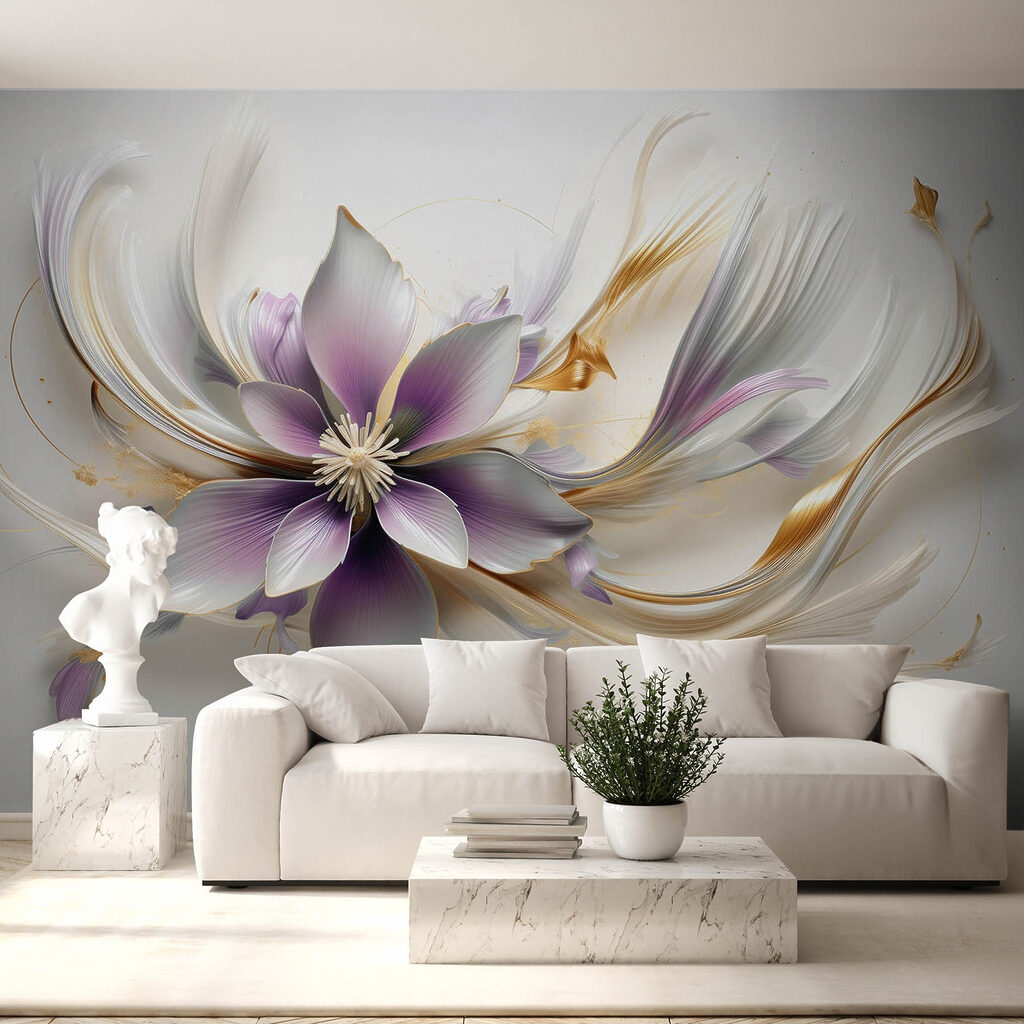 Bloem met sierlijke uitlopers — interieur 3
