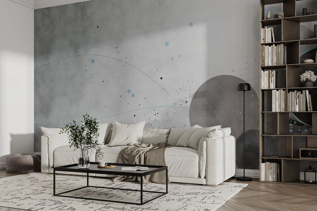 Cirkels langs de beeldrand — interieur 2