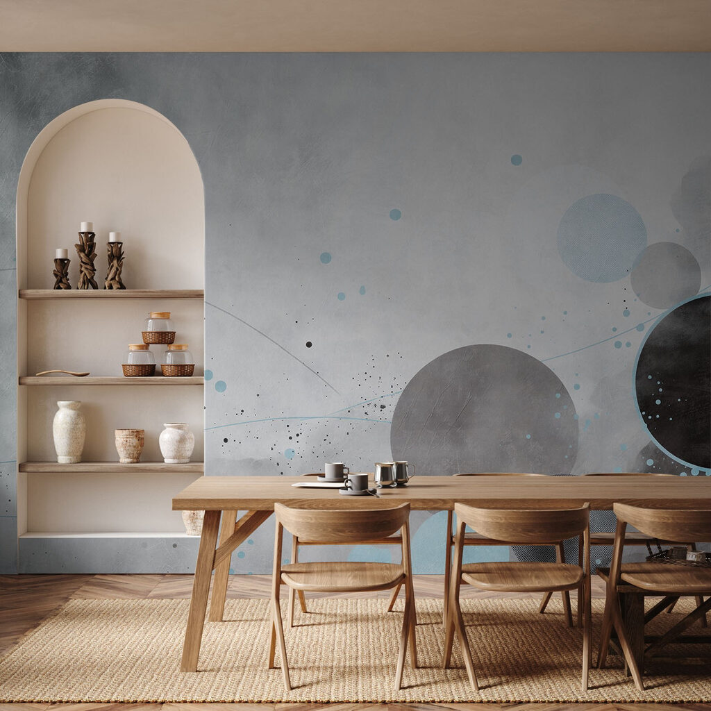 Cirkels langs de beeldrand — interieur 3