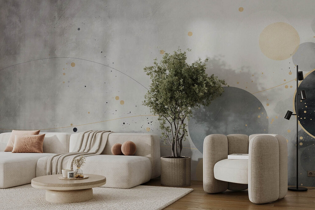 Cirkels langs de beeldrand — interieur 3