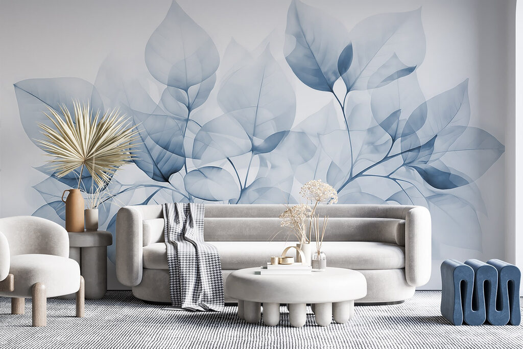 Zachte bladeren in delicate tinten — interieur 5