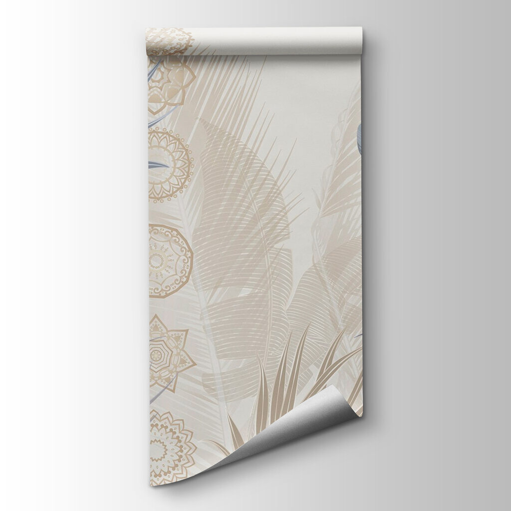 Tropische vormen met sierlijnen — productweergave