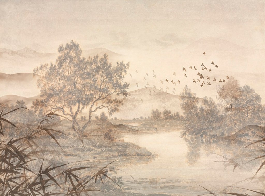 Stille rivieroever — volledig ontwerp