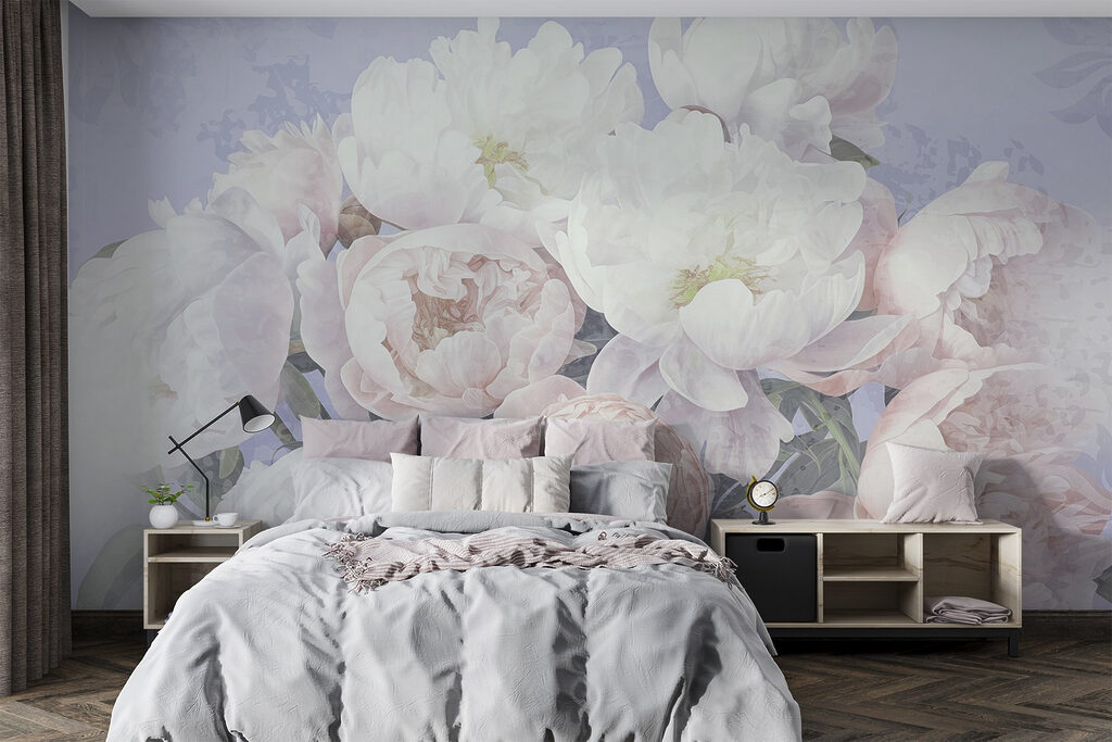 Boeket in roze nevel — interieur 2