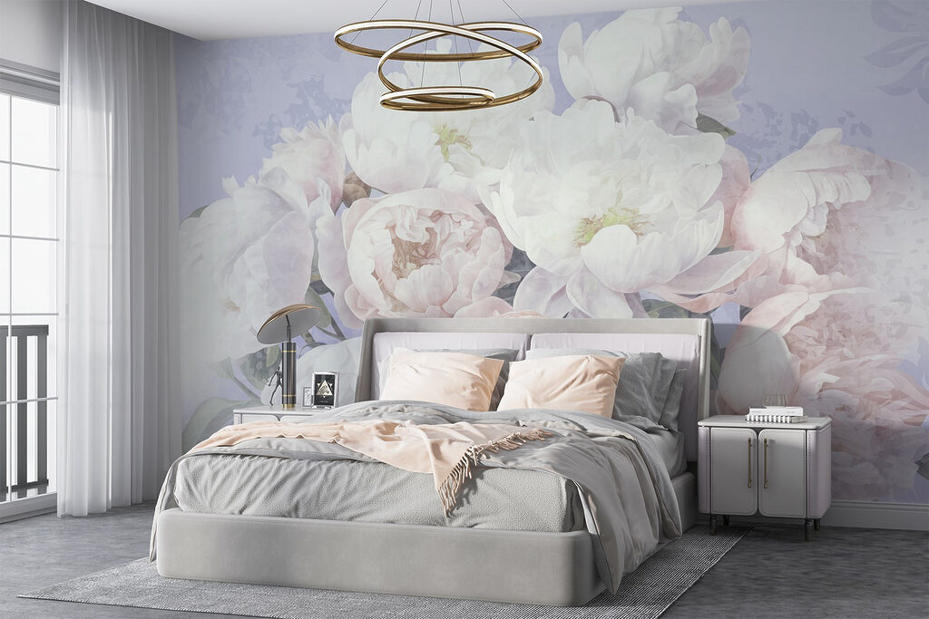 Boeket in roze nevel — interieur 4