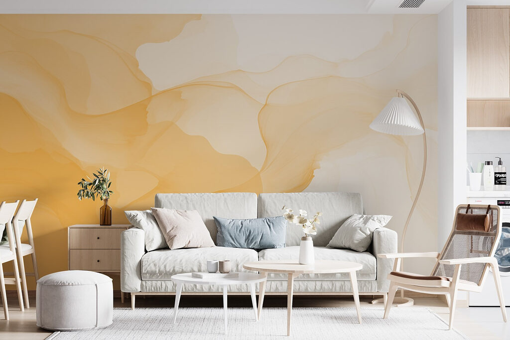 Kleurstromen vloeien ineen — interieur 1