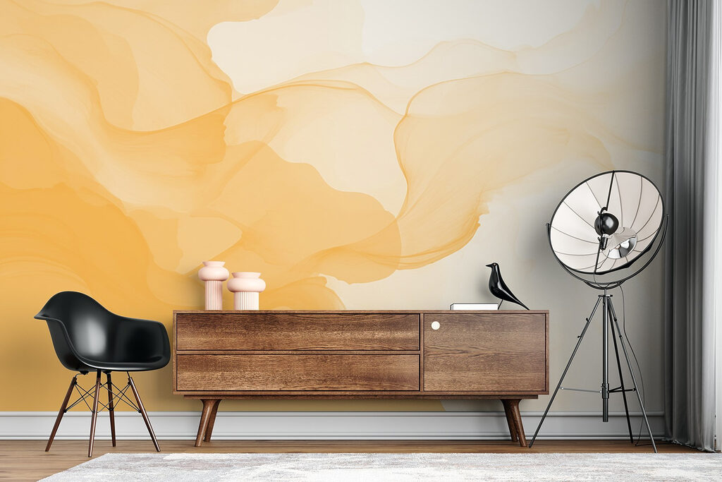 Kleurstromen vloeien ineen — interieur 4