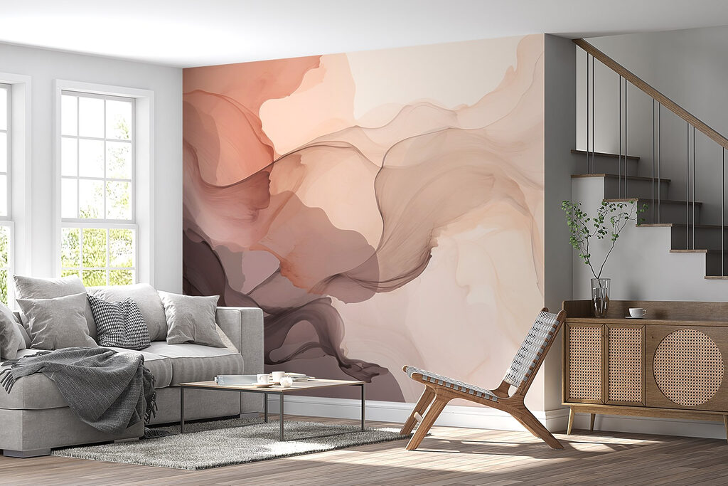 Kleurstromen vloeien ineen — interieur 6