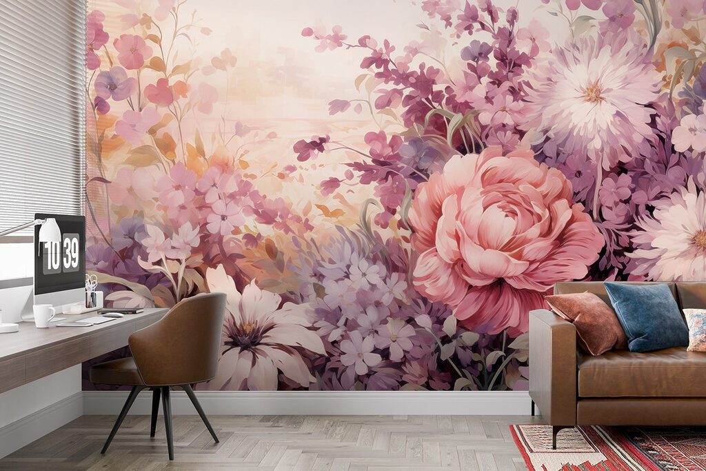 Bloemenweelde rond een doorkijk — interieur 2
