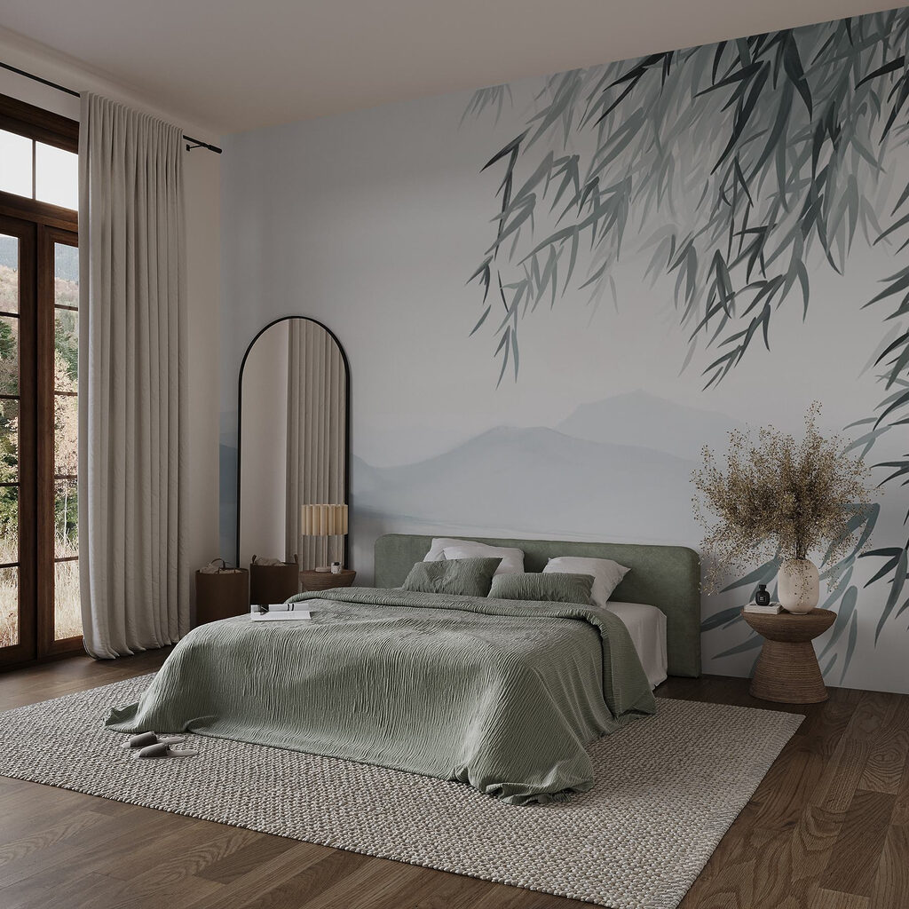 Bamboe boven helder water — interieur 3