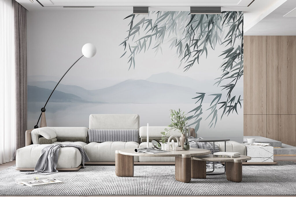 Bamboe boven helder water — interieur 5