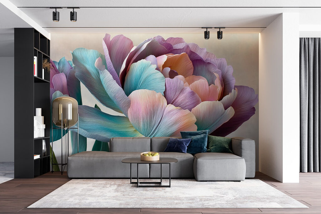 Tulp in een regenboogpalet — interieur 4