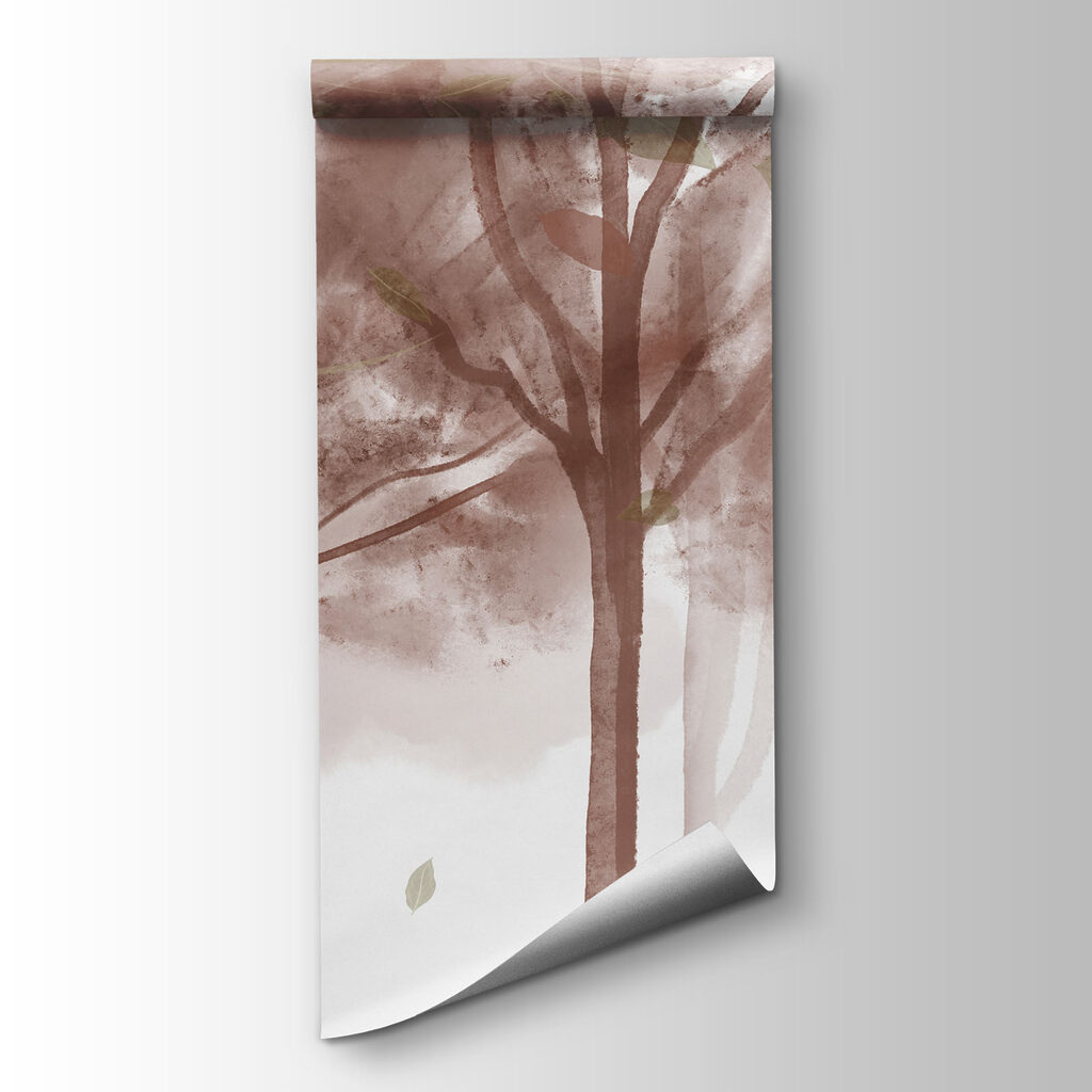 Groep bomen met bladeren — productweergave
