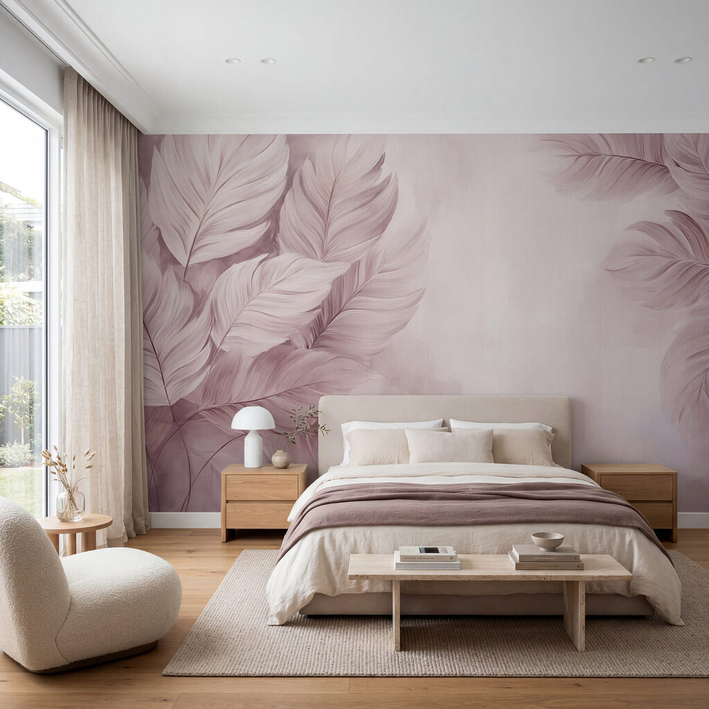 Brede bladeren langs randen — interieur 2