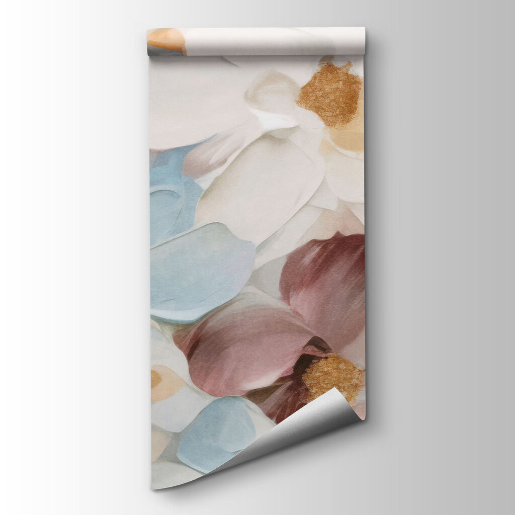 Bloemen als kleurmozaïek — productweergave