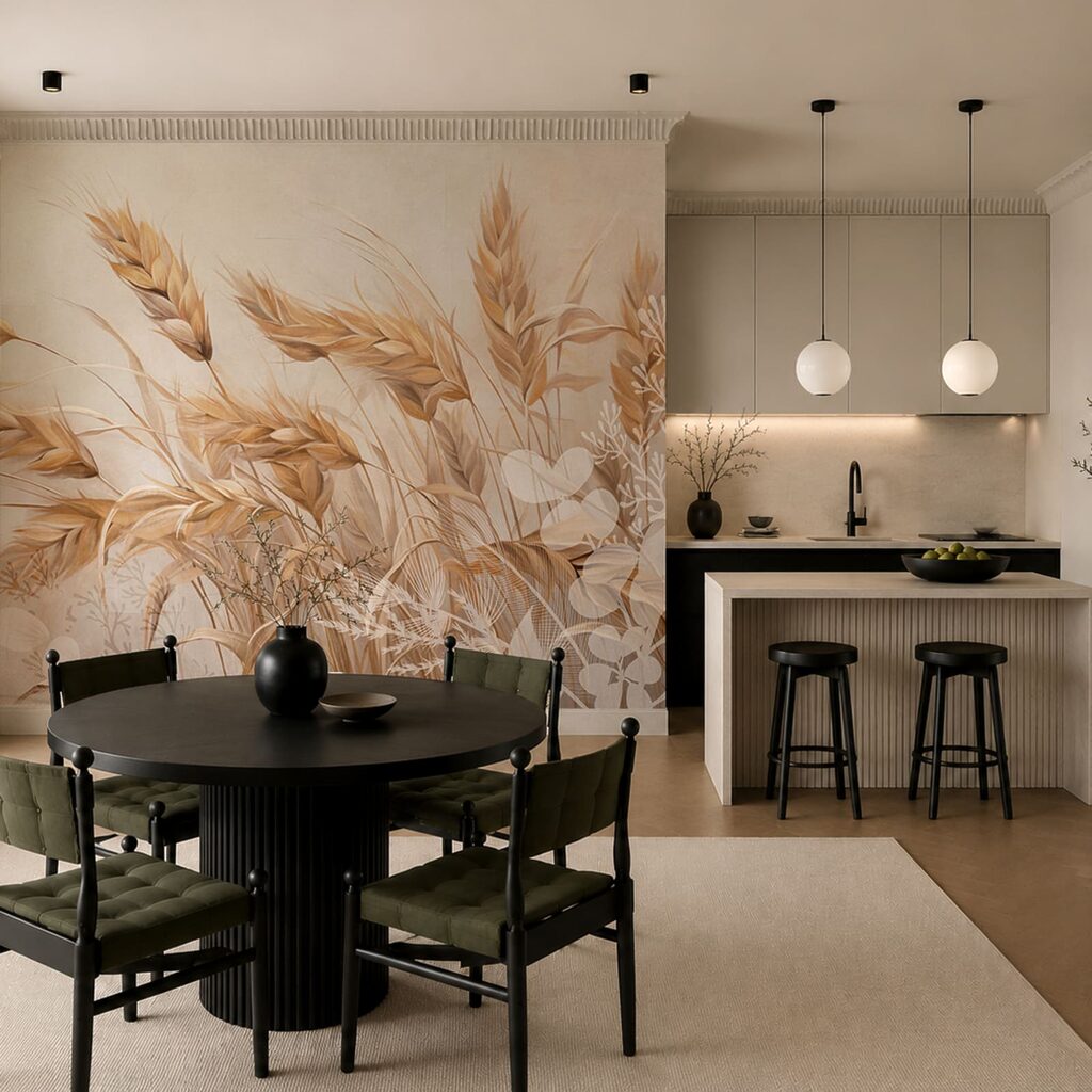 Gouden aren tussen halmen — interieur 3
