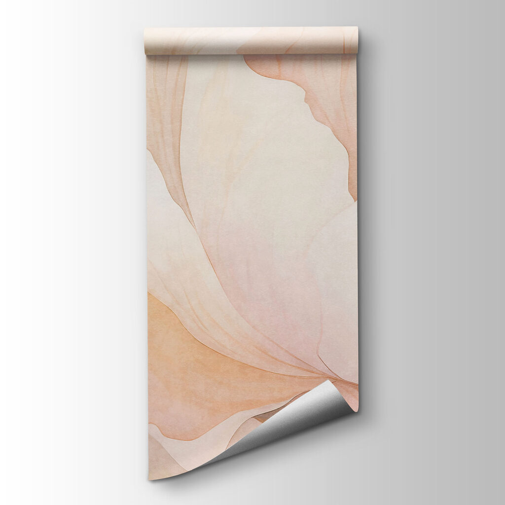 Zachte bloemen in warme pasteltinten — productweergave