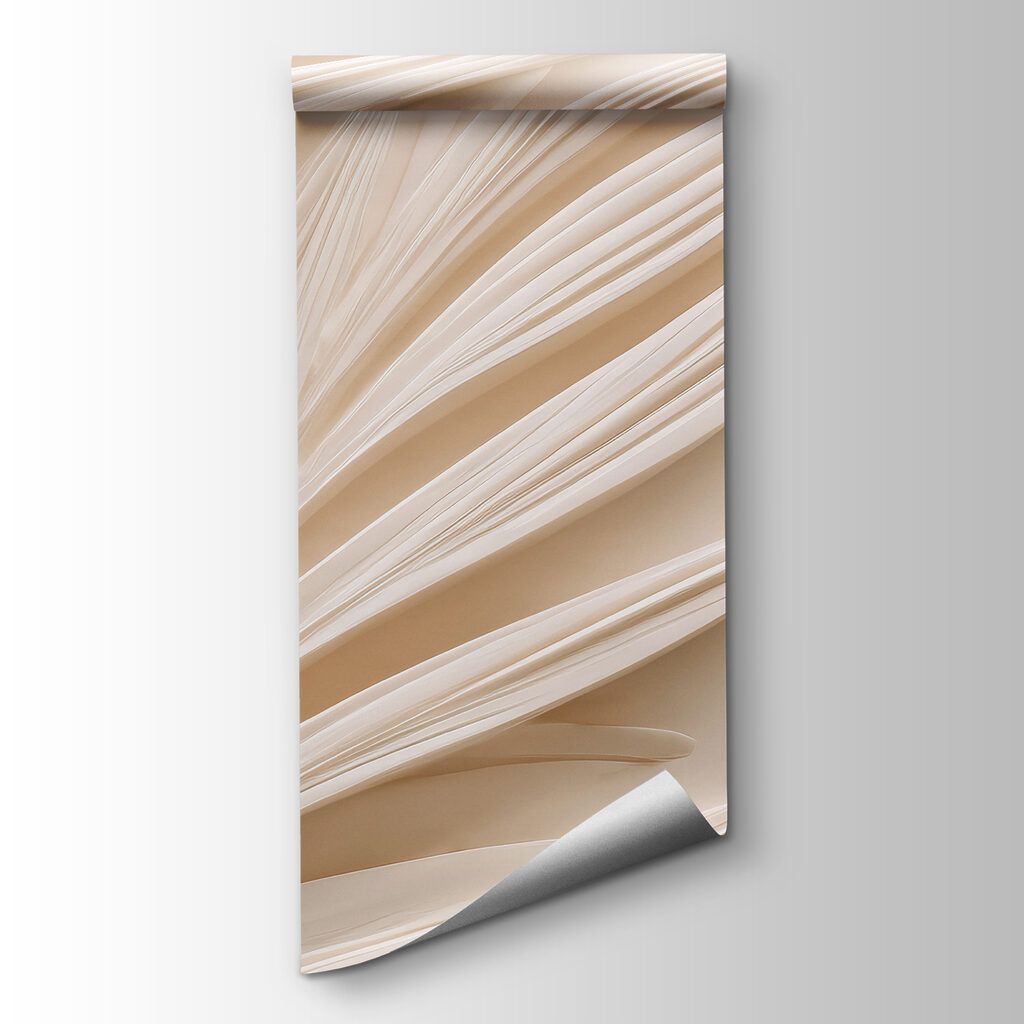 Elegante bladmotieven in zachte tinten — productweergave