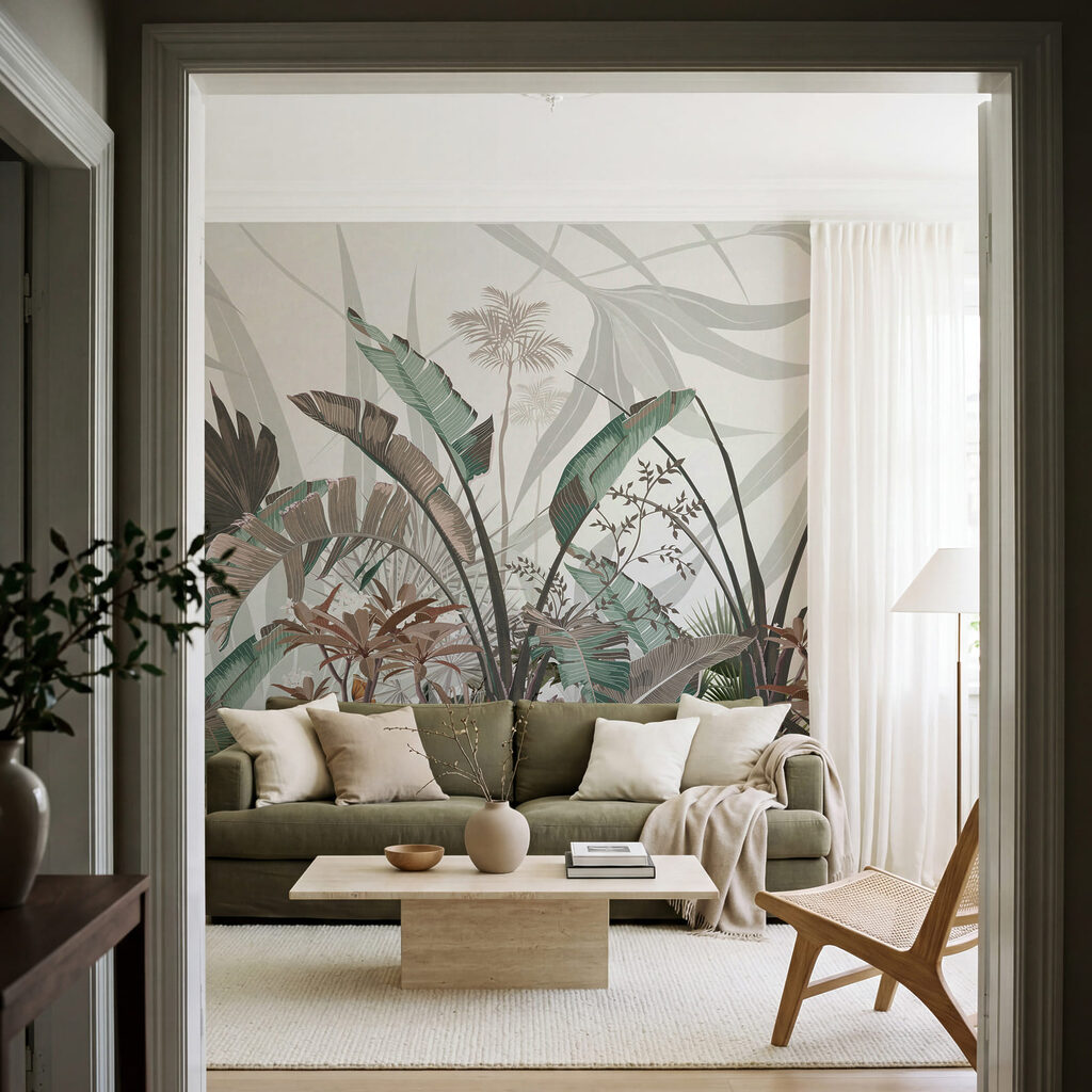 Botanische schoonheid in pasteltinten — interieur 3