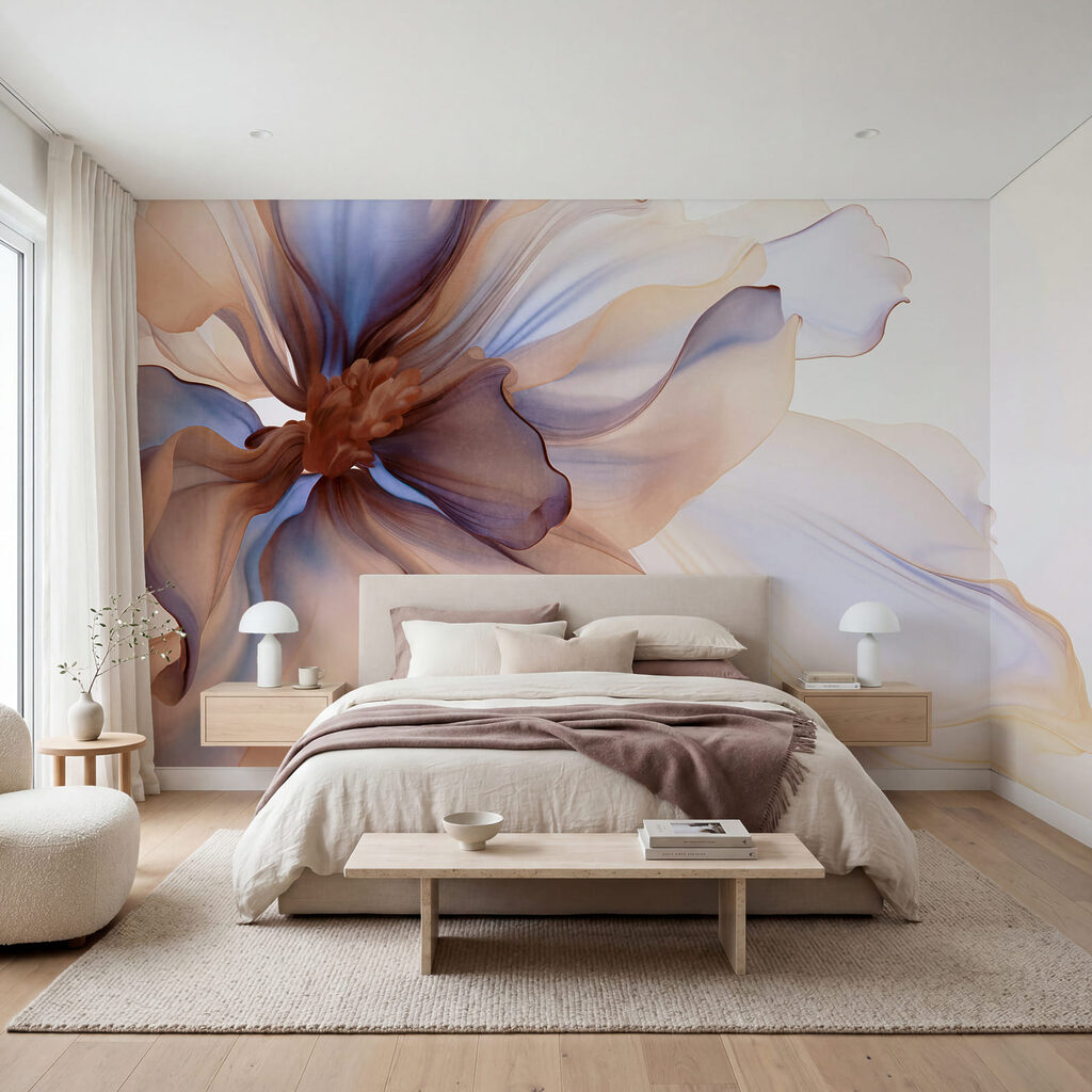 Verfijnde bloemblaadjes in zachte harmonie — interieur 2