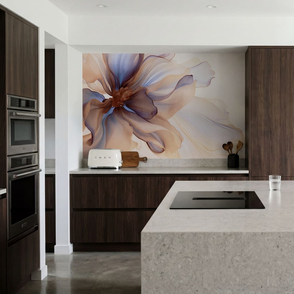 Verfijnde bloemblaadjes in zachte harmonie — interieur 3