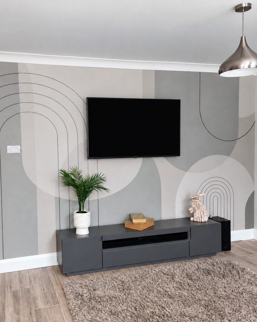 Kamer van een klant met fotobehang, foto 27 van 48