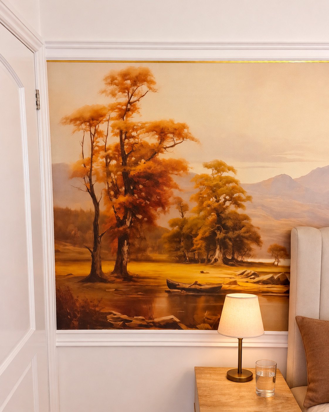 Kamer van een klant met fotobehang, foto 36 van 48