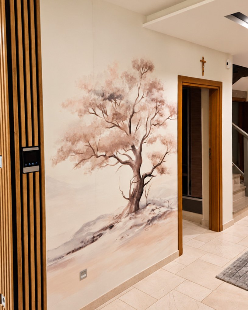 Kamer van een klant met fotobehang, foto 40 van 48