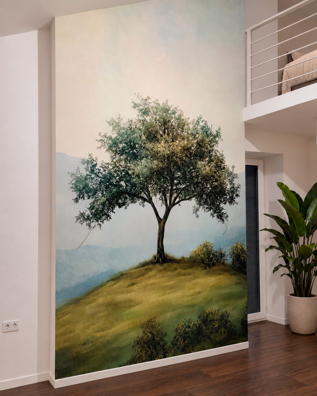 Kamer van een klant met fotobehang, foto 41 van 48